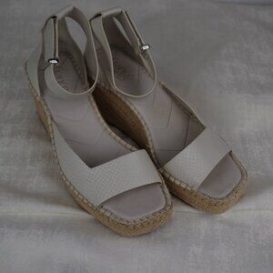 FRANCO SARTO WOMENS 8 SHOES WEDGE HEEL SANDALS